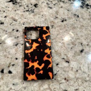 Flaunt - Tortoise Print Square IPhone 13 Pro Case